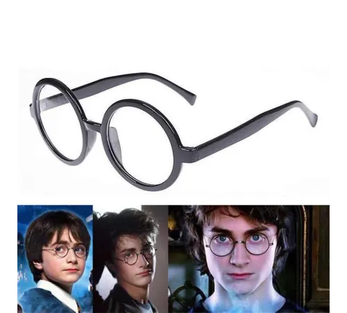 Siyah Çerçeveli Harry Potter Gözlüğü