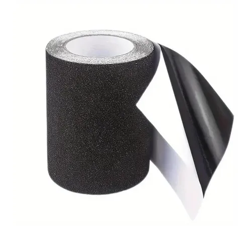 Siyah Merdiven Ve Zemin Kaydırmaz Kaymaz Bant 100mm X 25mt