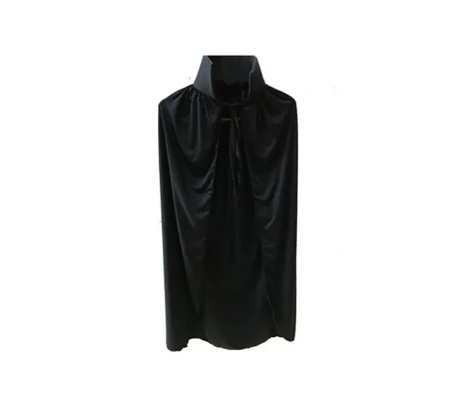 Sİyah Yakalı Pelerin - Vampir Pelerin - Dracula Pelerin 90 cm