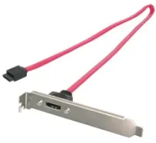 Slotbracket, 1 Serial ATA (SATA) Port ile