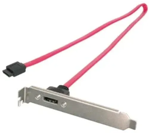 Slotbracket, 1 Serial ATA (SATA) Port ile