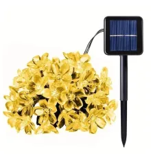 Solar 5m 50 Led Papatya Gün Işığı 8 Fonksiyonlu