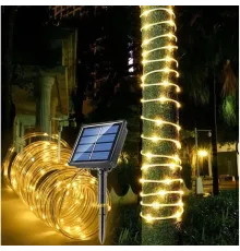 Solar Güneş Enerjili Hortum Kaplamalı Gün Işığı Led Aydınlatma 10 Mt