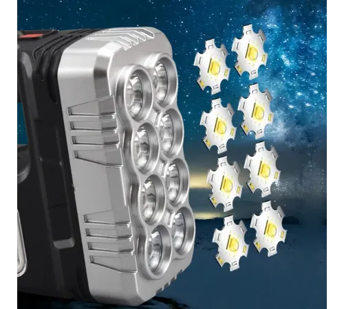 Solar Panelli Ledli Fener Wt-614