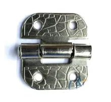 Stoplu Menteşe - 30x33mm, Nikel, 100 Adet