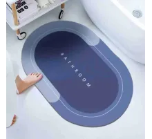 Süper Su Emici Kaymaz Tabanlı Banyo Paspası 40 x 60 Cm