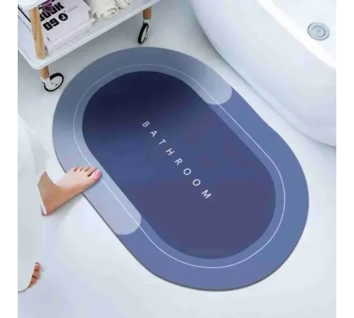 Süper Su Emici Kaymaz Tabanlı Banyo Paspası 40 x 60 Cm