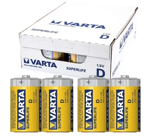 Superlife Çinko Büyük D Boy Pil 24'lü Paket