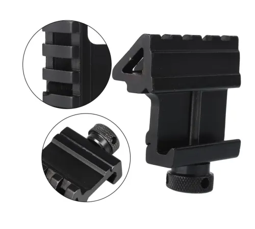 Taktik 45 Derece Açı Ofset Yan Adaptörü Rts 20mm Picatinny Ray
