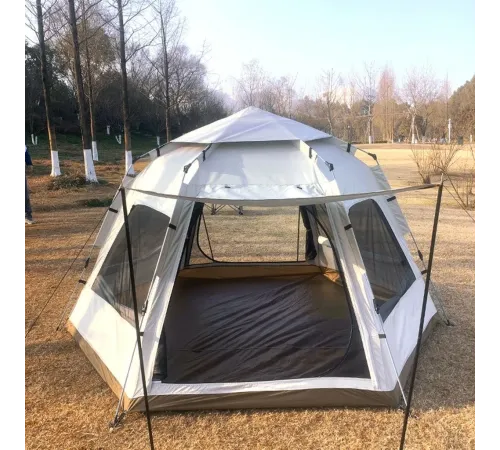 Tam Altıgen 8 - 10 Kişilik 280 x 280 x 160 Cm 210D OxFord Kumaş Çadır