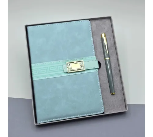 Tarihsiz Ajanda Defter Kalem Set