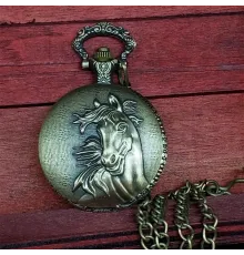 At Tasarımlı Köstekli Saat