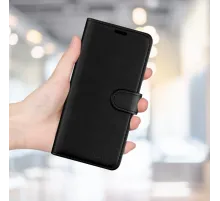 TECNO POVA NEO 4 KARTLIKLI CÜZDAN KILIF (DELUXE WALLET CASE) SİYAH