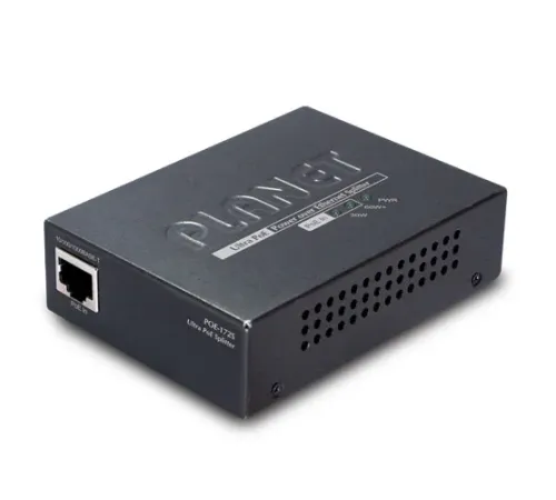 Tek Port 10/100/1000Mbps Ultra PoE Splitter (12V/19V/24V)<br>
Single-Port 10/100/1000Mbps Ultra PoE Splitter (12V/19V/24V)