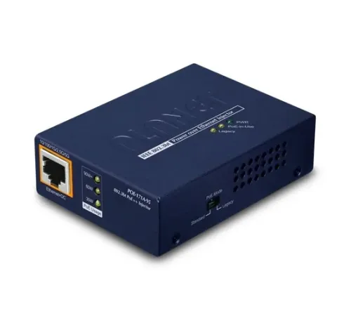 Tek Port Çoklu Gigabit 802.3bt PoE++ Injector (95 Watt)<br>
Single-Port Multi-Gigabit 802.3bt PoE++ Injector (95 Watts)