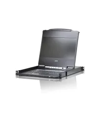 Tek Rayda Hareket Eden, Sürgülü Kasaya Sahip, KVM Switch&#039;i Olmayan, Türkçe Klavye, Touchpad ve 17.3" HDMI/DVI/VGA LCD Ekranı Bulunan Konsol, Konsol Sayısı 2 (İlave konsol portları sayesinde 2 lokal kullanıcı çalışabilir.) <br>
Single R