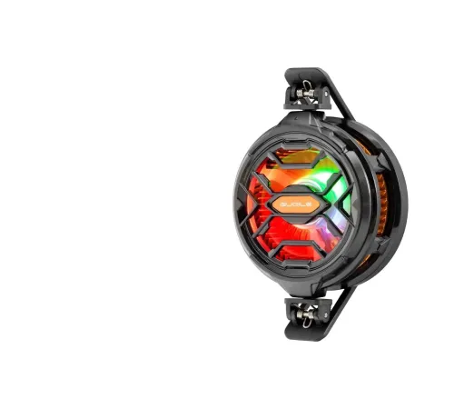 Telefon Buz Soğutucu Fan Mıknatıs Ve Klips Rgb Siyah HDX4382