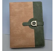 Termo Deri Defter Koyu Taba