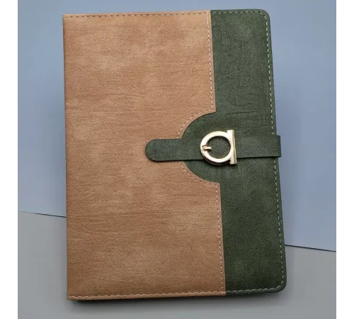 Termo Deri Defter Koyu Taba