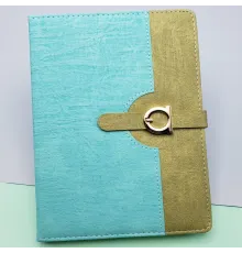 Termo Deri Defter Turkuaz