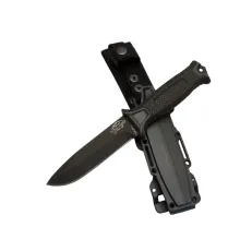Tiger Tactical HTM 1041 A Siyah Outdoor / Survival Bıçak 27cm - Kauçuk Sap, Kılıflı, Kutulu