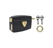 Tirajlı Kilit Oval Karşılıksız Siyah YM-600 Yuma