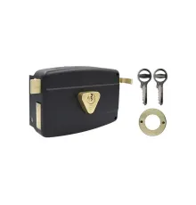 Tirajlı Kilit Oval Karşılıksız Siyah YM-600 Yuma