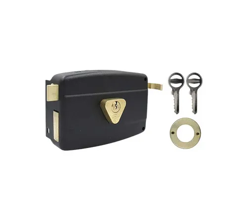 Tirajlı Kilit Oval Karşılıksız Siyah YM-600 Yuma