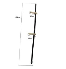 Tırpan Sapı Takımı - Metal Sap, Elcik, Bilezik ve Alyan