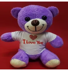 Tişörtlü Mor Ayı