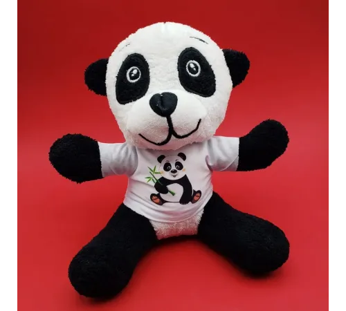 Tişörtlü Panda Oyuncak