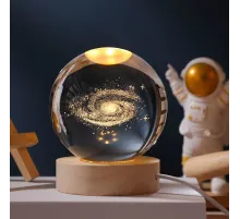 Toz Bulutu Tasarımlı Dekoratif Usb li Gece Lambası