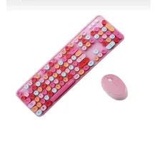 Tr Mofii Sweet Pembe Klavye Mause Set
