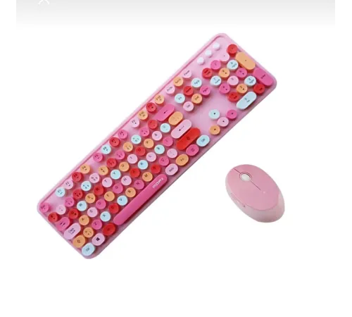 Tr Mofii Sweet Pembe Klavye Mause Set