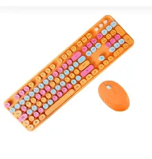 Tr Mofii Sweet Turuncu Klavye Mause Set