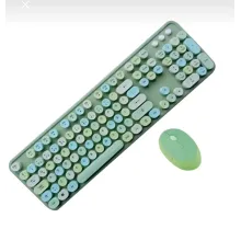 Tr Mofii Sweet Yeşil Klavye Mause Set