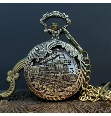 Tren Tasarımlı Köstekli Saat