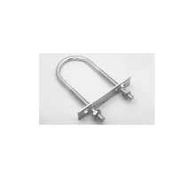 U Civata, Karşılık Demiri + Somunlu - M10x60 - 20 Set