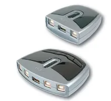 USB Arayüzüne Sahip Cihazları Paylaştıran Switch, USB 2.0, 2 PC, 1 USB Cihaz(2 Port USB 2.0 Peripheral Switch)