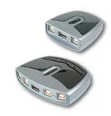USB Arayüzüne Sahip Cihazları Paylaştıran Switch, USB 2.0, 2 PC, 1 USB Cihaz(2 Port USB 2.0 Peripheral Switch)