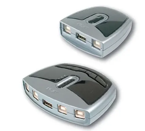 USB Arayüzüne Sahip Cihazları Paylaştıran Switch, USB 2.0, 2 PC, 1 USB Cihaz(2 Port USB 2.0 Peripheral Switch)