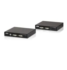 USB DVI Dual View HDBaseT™ 2.0 KVM (Keyboard/Video Monitor/Mouse) Mesafe Uzatma Cihazı (1920 x 1200 @100 m ya da 150m)<br> 
USB DVI Dual View HDBaseT™ 2.0 KVM Extender (1920 x 1200 @100 m)