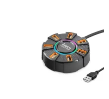 Usb Hub 7*Usb 1.2M Siyah HDX7035