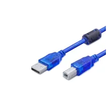 Usb Prınter Kablosu 1.5M Mavi Transparent HDX7501