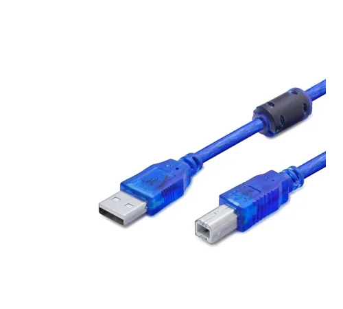 Usb Prınter Kablosu 1.5M Mavi Transparent HDX7501
