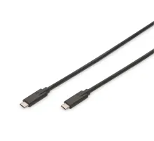 USB Tip C (USB 3.1) Bağlantı Kablosu, Tip C Erkek <-> Tip C Erkek, 1 metre, Gen2, 5A, 10GB, CE, siyah renk<br>
USB Type-C Connection Cable, Type C to C M/M, 1.0m, Gen2, 5A, 10GB, 3.1 Version, CE, Black