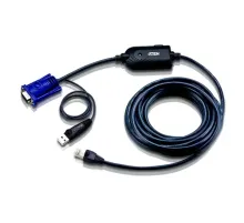 USB VGA KVM Adaptörü,  4.5 metre<br>
USB VGA KVM Adapter,  4.5m