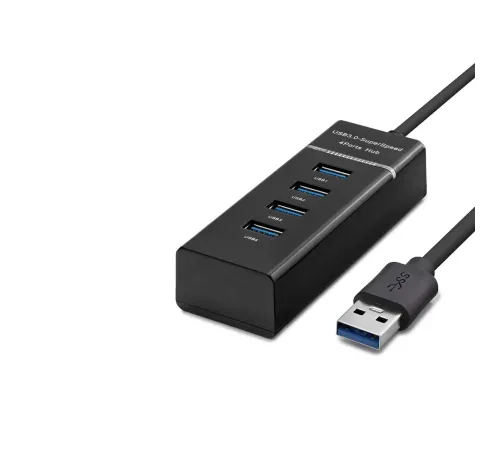 Usb3.0 Hub 3*Usb + Usb3.0 30Cm Siyah HDX7017
