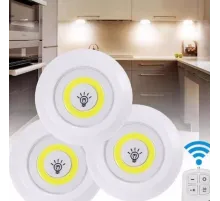 Uzaktan Kumandalı Yapışkanlı Led Spot Lamba WT-364