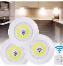 Uzaktan Kumandalı Yapışkanlı Led Spot Lamba WT-364